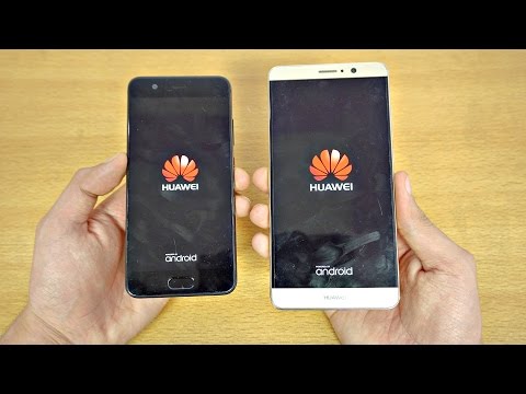 Huawei P10 vs Mate 9 - Speed Test! (4K)