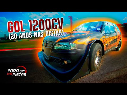 GOL FLD 1200cv de João Tasso e seus 20 anos de arrancada!