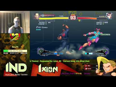 Ixion (Dan) VS. Thorja (Chun Li, Ryu) - USF4 FT3