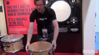 Video thumbnail for Evans Level 360 Drumheads Description by Making Music magazine
