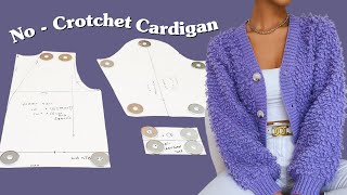 Making a cozy cardigan from scratch