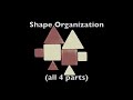 Classic Sesame Street Animation Shape Organization 4 Parts