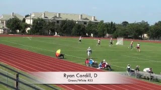 Ryan Cordill Lacrosse Highlights