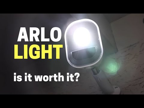 Arlo Light Review: How does it work with Arlo Cameras? Video