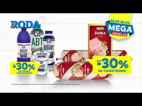 Roda I Mega nedelja 22.03 - 28.03.2019.