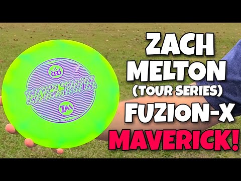 Dynamic Discs Zach Melton 2022 Fuzion-X Burst Maverick Review! - Alex Ferguson Disc Golf