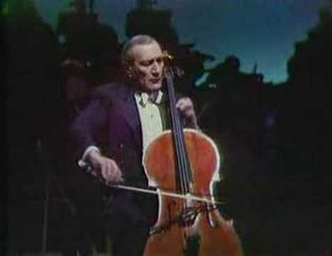 Piatigorsky plays Faure Elegie