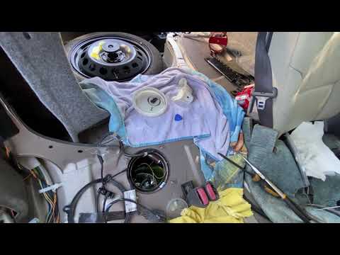 Volvo S60 Metal Gas Tank Fuel Pump Replacement