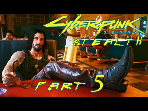 JOHNNY SILVERHAND – CYBERPUNK 2077 Stealth Gameplay Walkthrough Part 5 (FULL GAME)