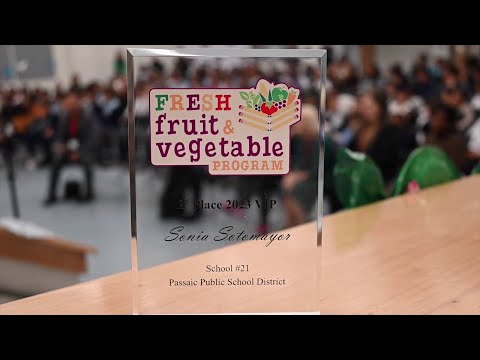 NJ Passaic P. S. # 21 Recognized By The N. J. D. A.