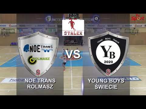 STALEX LIGA 15, NOE TRANS ROLMASZ vs YOUNG BOYS ŚWIECIE 11-12-2021 godz. 11:30