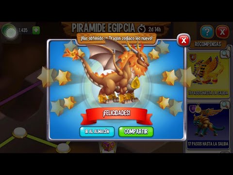 Obtengo al Dragón Zodiaco Leo - Dragon City