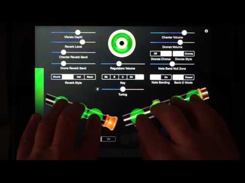 "Uilleann" Version 6.0 - Uilleann Pipes Full Set for iPad