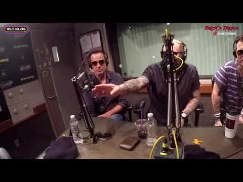 Johnny depp and the hollywood vampires on jonesy's  jukebox june 2016