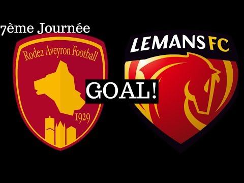 Rodez AF - Le Mans [2-1] (Goal 54') by Vincent Créhin