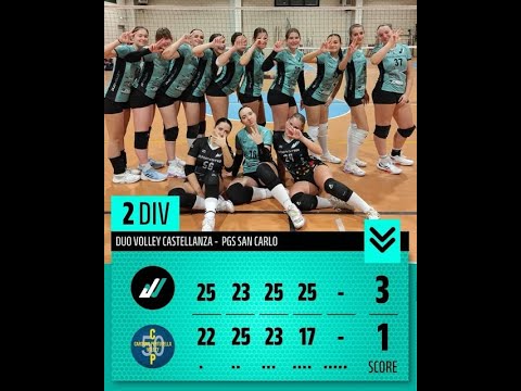 2Div - Duo Volley Castellanza - PGS San Carlo Varese