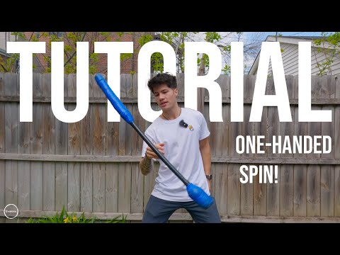 One-Handed Spin | How to FIRE DANCE Tutorial