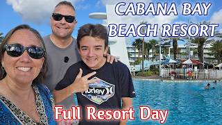 Cabana Bay Beach Resort, Universal Orlando Full Resort Day Experience! Plus A Quick Publix Stop!