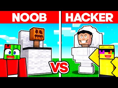 Sunny - NOOB vs PRO Skibidi Toilet Build Battle In MINECRAFT!