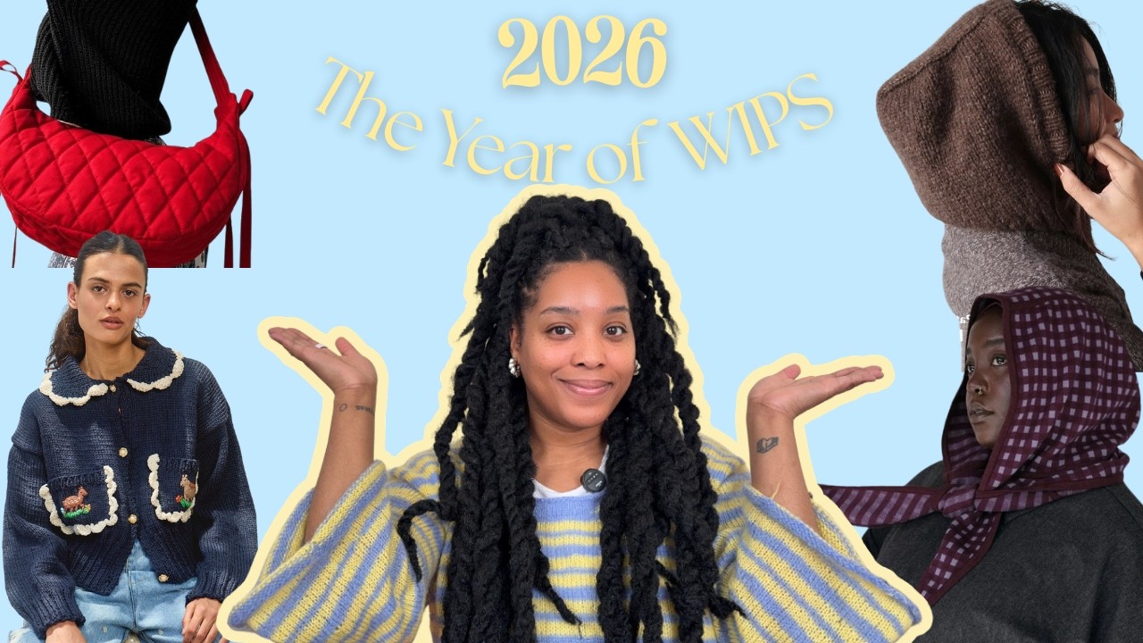 2026 is The Year of WIPS| Makes, Frogs and Design Plans