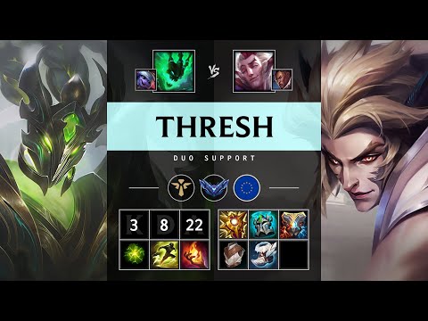 Thresh Support vs Rakan - EUW Diamond Patch 25.19