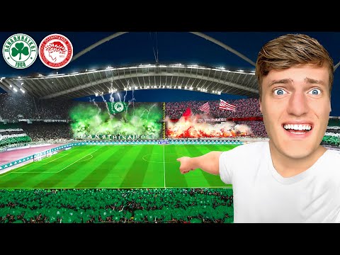 I Visited The BIGGEST Football Derby in Greece