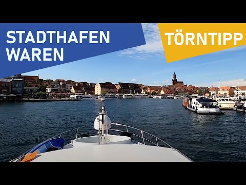 Hausboot mieten Mecklenburg: Törntipp - Waren an der Müritz | Stadthafen | "St. Tropez" des Nordens