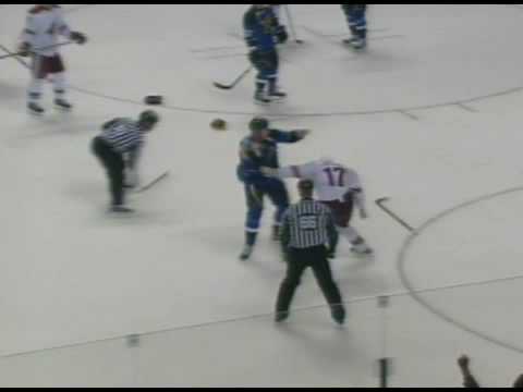 Todd Fedoruk vs Brad Winchester Dec 6, 2008