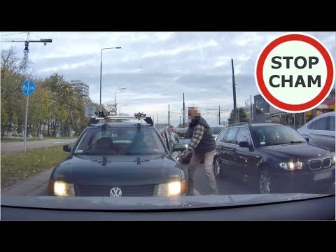 Zajechanie drogi i agresywny taksówkarz #326 Wasze Filmy