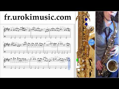 Cours de Saxophone Alto Fall Out Boy - Heaven's Gate Tuto Partitions um-ih829