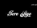 Tere Liye Prince Romantic Whatsapp Status Black Screen Video