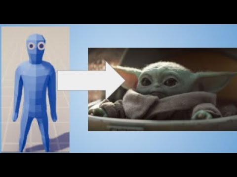 Making a wobbler into Baby yoda! (Tabs Unit Creator)