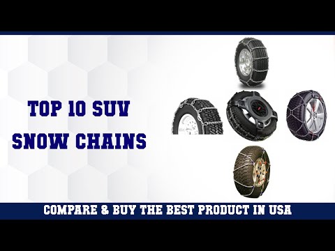 Top 10 SUV Snow Chains to buy in USA 2021 | Price & Review
