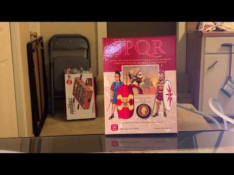 SPQR by GMT Battle of Heraclea 280 BC:  turn one part 1