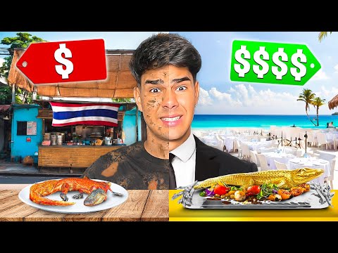 Cel Mai Ieftin VS Cel Mai Scump Restaurant Din Thailanda (oribil)