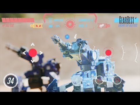 GJS Geio Smart Battle Armored AI Robot APP Control Vision Recognition Toys - Gearbest.com