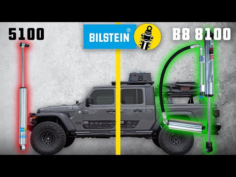 Bilstein 8100 Shocks - Jeep Gladiator Install