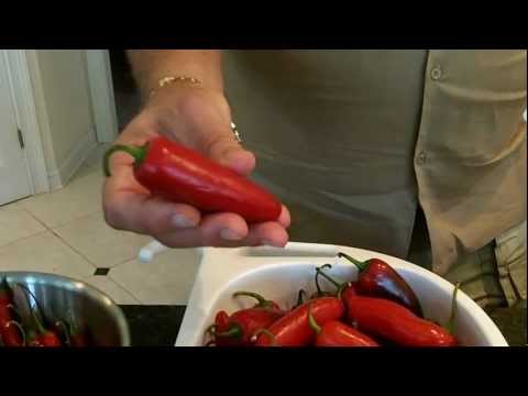 Freezing Hot Peppers & Preserving Hot Peppers. Blanching Hot Peppers & Drying Hot Peppers