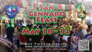 The 43rd Annual San Gennaro Feast - Las Vegas May 2023