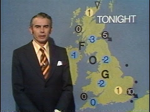 Weather Forecast with Keith Best 18th November 1974