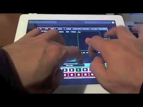 Lemur for iPad with ableton LIVE (DEMO)