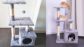 Árbol rascador para gatos en Amazon, barato ⭐ Unboxing y montaje