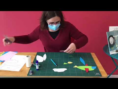 Atelier créatif des Marion's : tuto 3 Oiseau découpé