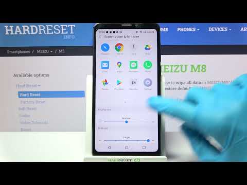 How to Change Icon Size on MEIZU M8 – Adjust Icon Size