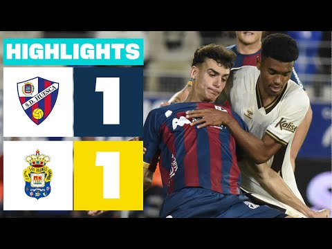 SD HUESCA 1 - 1 UD LAS PALMAS | RESUMEN LALIGA HYPERMOTION
