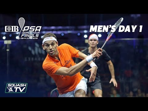 Squash: CIB PSA World Tour Finals 2018/19 - Men's Day 1 Roundup