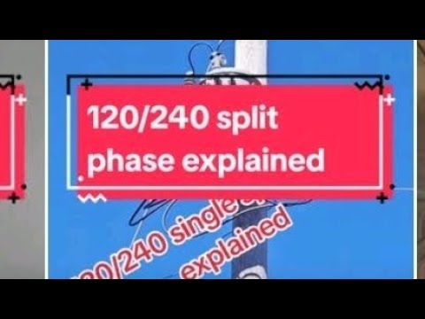 120/240 signal split phase explained