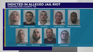 12 charged for alleged Jonesborough jail riot