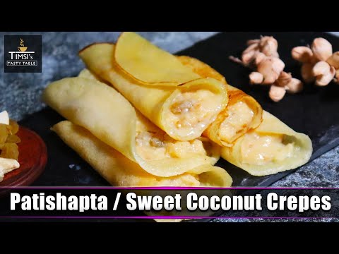 My family's favorite coconut crepes | Crepes with Coconut Filling