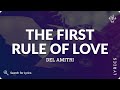 Del Amitri - The First Rule Of Love (Lyrics for Desktop)